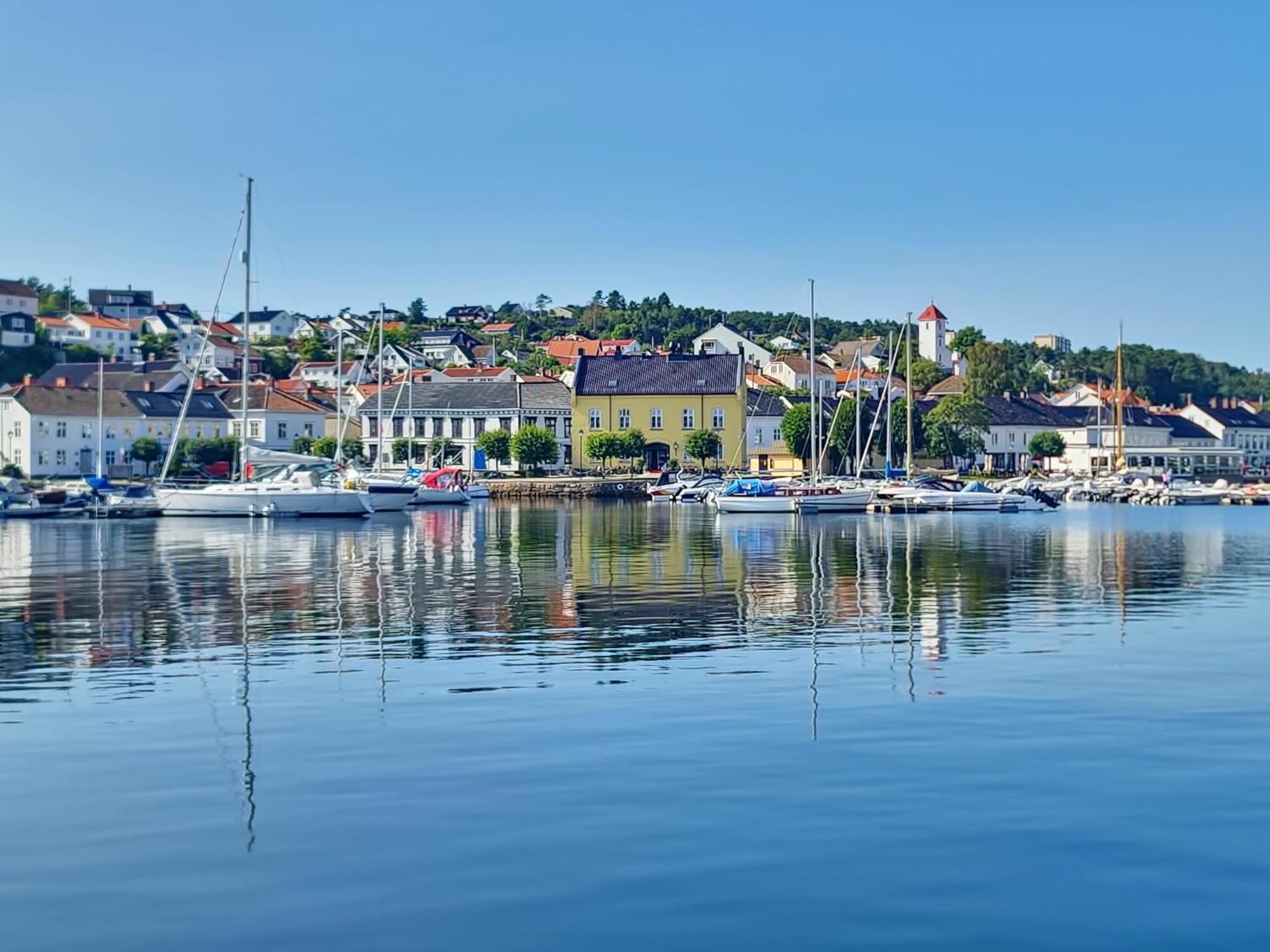 Det Lille Hotel Risør Exteriér fotografie